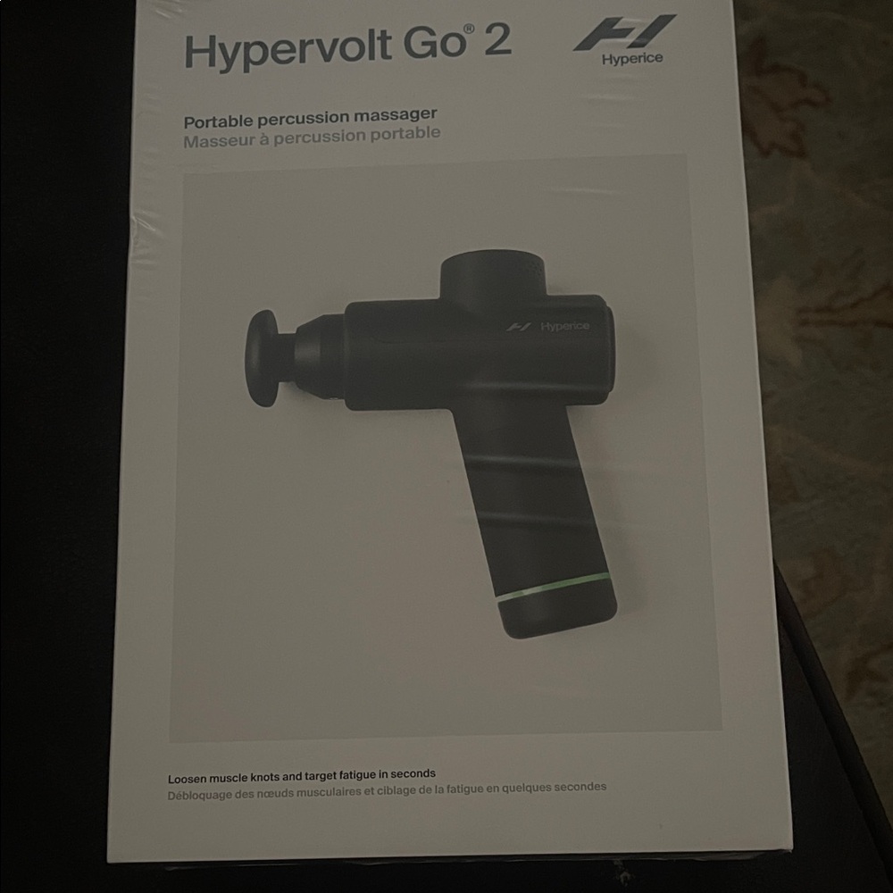 Hyperice Hypervolt Go 2 Black Percussion Massager